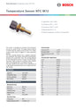Capteur de température de liquide Bosch M12×1,5