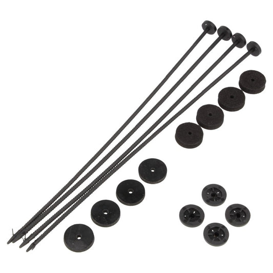 Kit de fixation pour ventilateur SPAL (tiges traversant le radiateur)